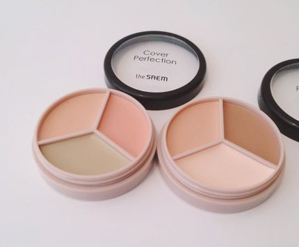 カバーパーフェクションコンシーラーペンシル&ポットセット/the SAEM/コンシーラーを使ったクチコミ(2枚目)