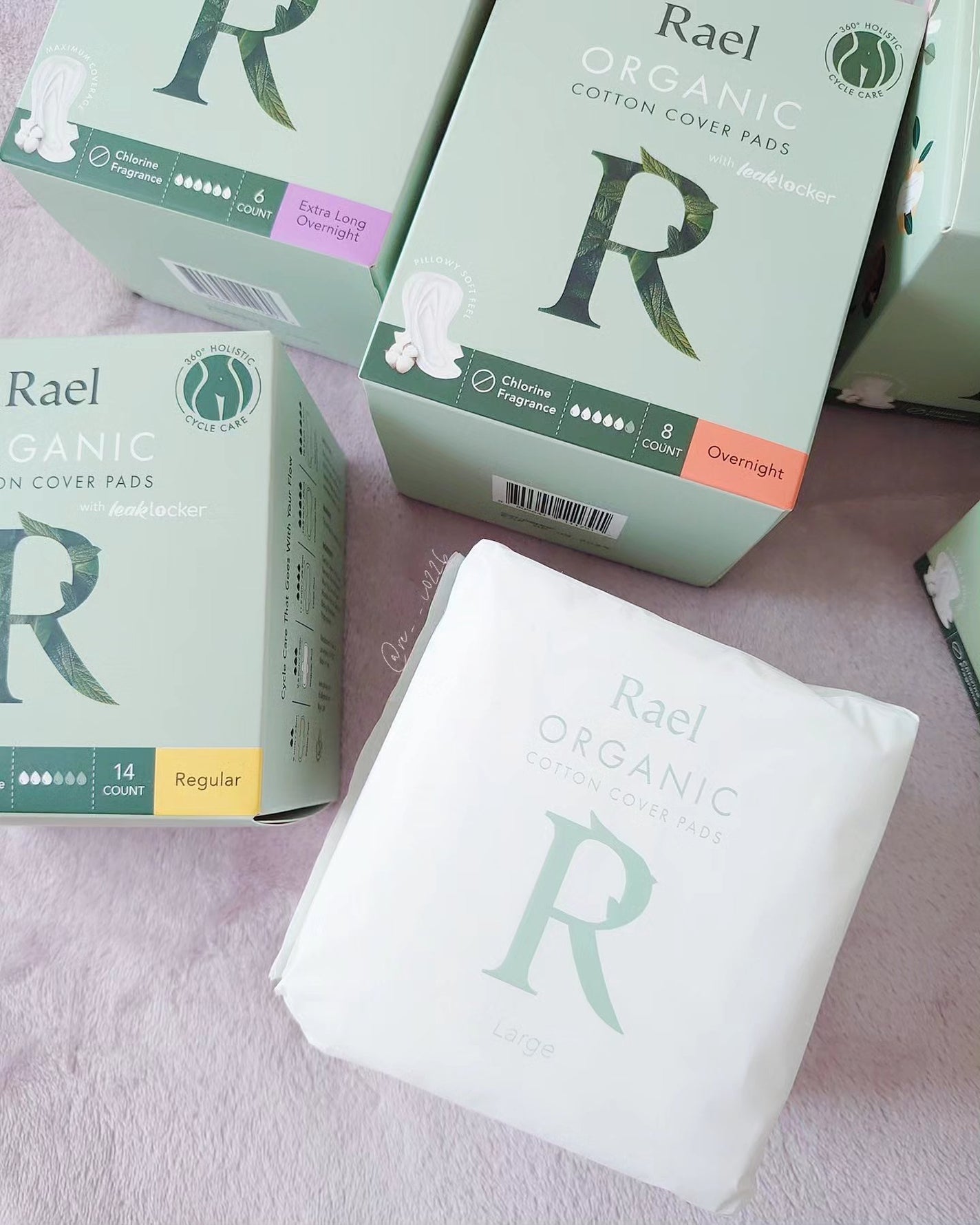 Rael オーガニックコットンカバーパッド/Rael/コットンを使ったクチコミ(6枚目)