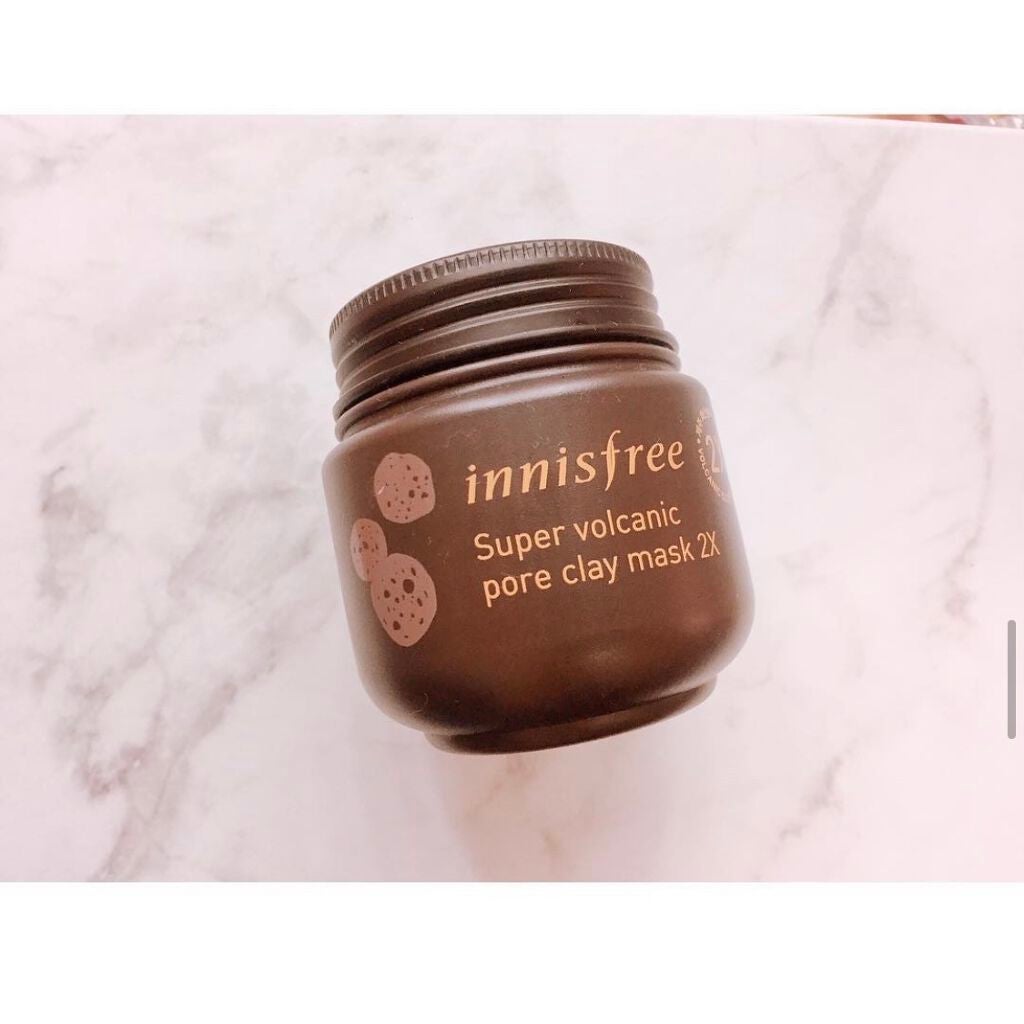 スーパーヴォルカニック ポア クレイマスク/innisfree/洗い流すパック・マスクを使ったクチコミ(1枚目)