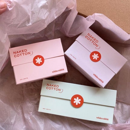 NAKED COTTON CLASSIC/White Rabbit/コットンを使ったクチコミ(7枚目)