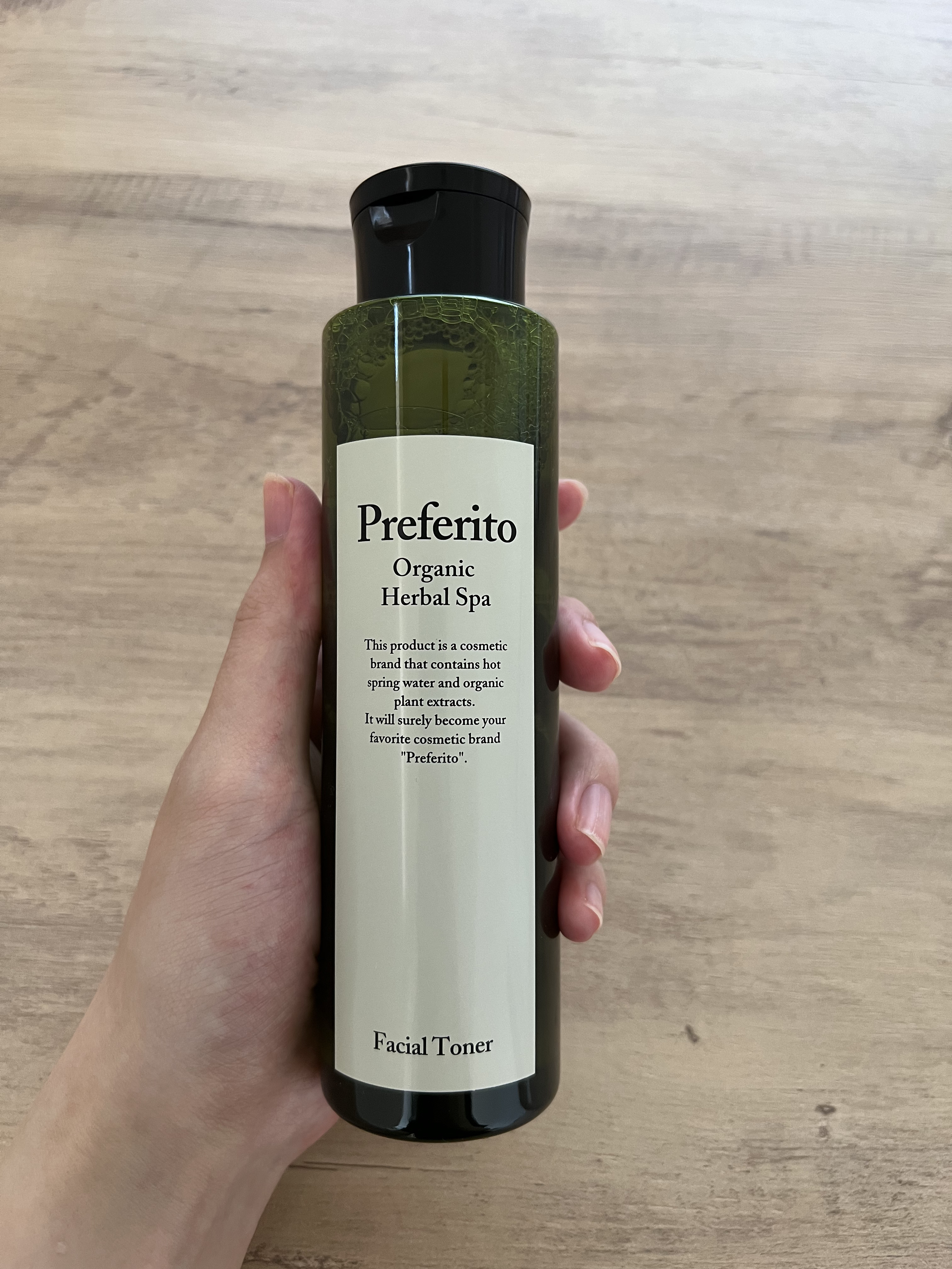 フェイシャルトナー/Preferito/化粧水を使ったクチコミ（1枚目）