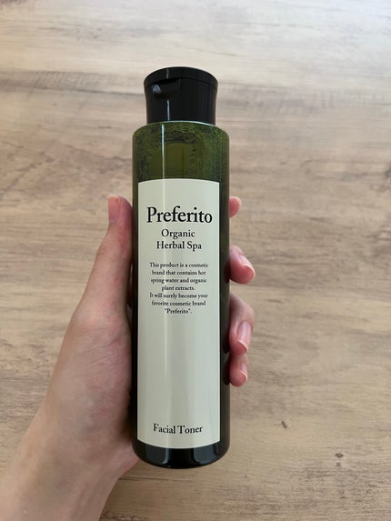 フェイシャルトナー/Preferito/化粧水を使ったクチコミ(1枚目)
