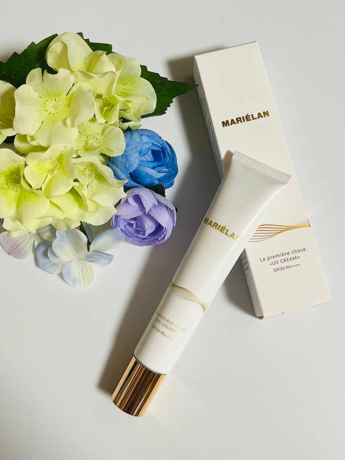 UVクリーム La premiere chose/MARIÉLAN/日焼け止めクリームを使ったクチコミ(1枚目)