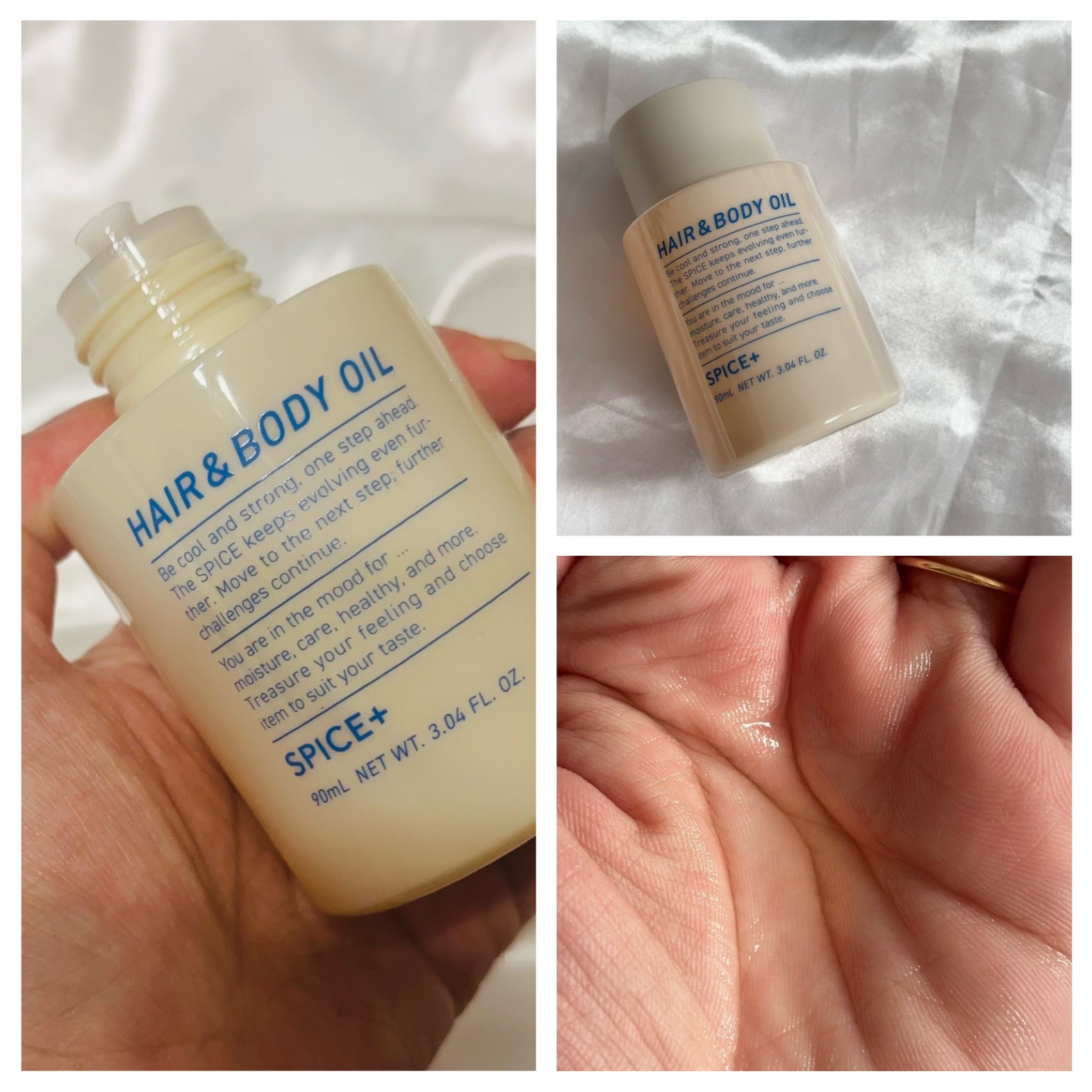 スパイスプラス　ヘア＆ボディオイル/SPICE+/ヘアオイルを使ったクチコミ（2枚目）