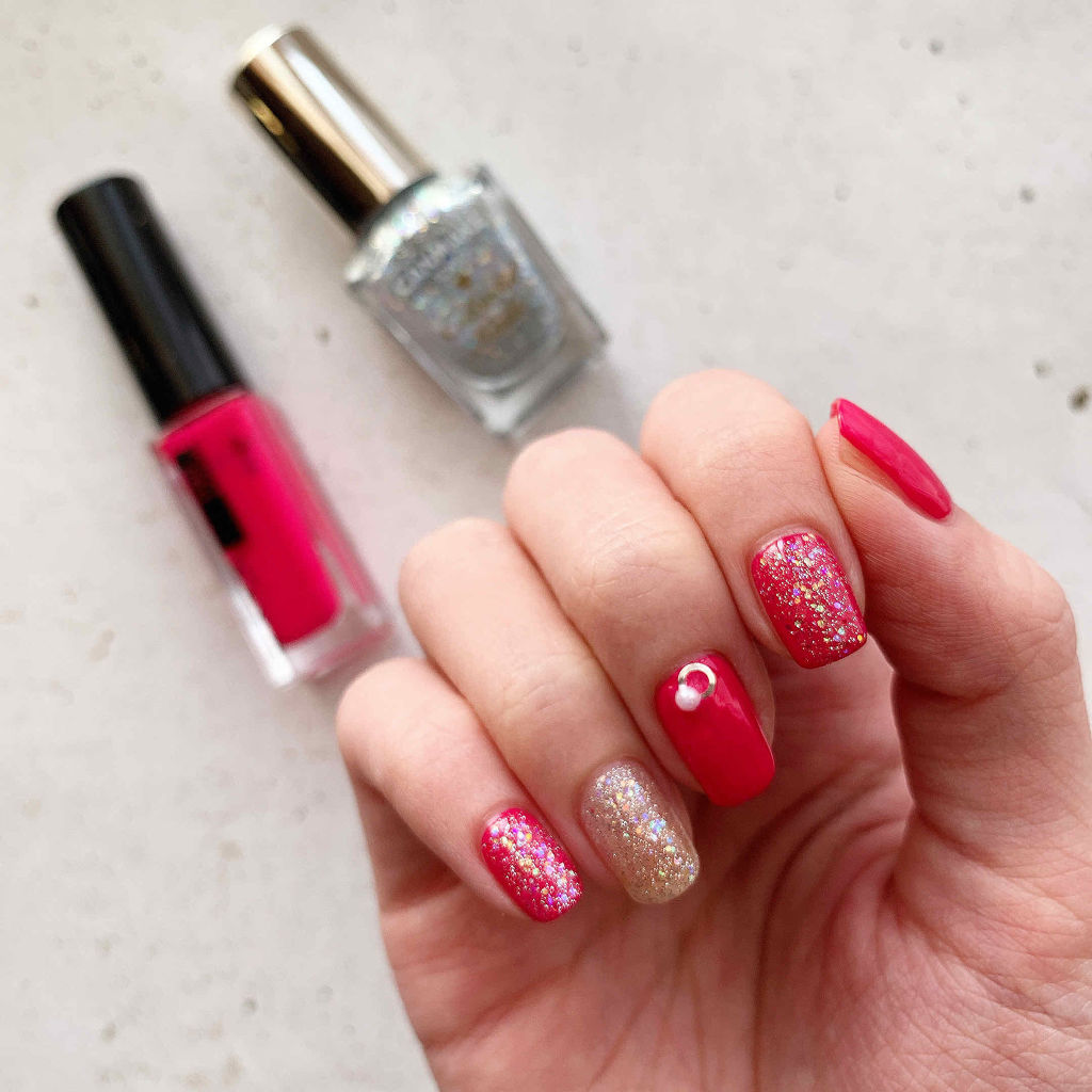 カラフルネイルズ/キャンメイク/マニキュアを使ったクチコミ（3枚目）