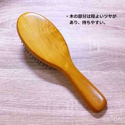 つやつや天然毛のミックスブラシ/マペペ/ヘアブラシを使ったクチコミ(4枚目)