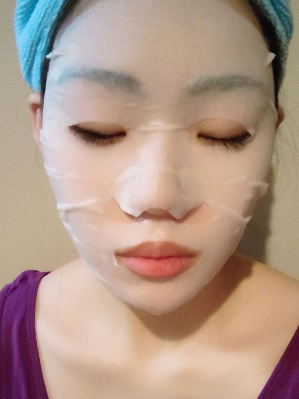 ルルルンピュア 青 (モイスト)/ルルルン/シートマスク・パックを使ったクチコミ(4枚目)