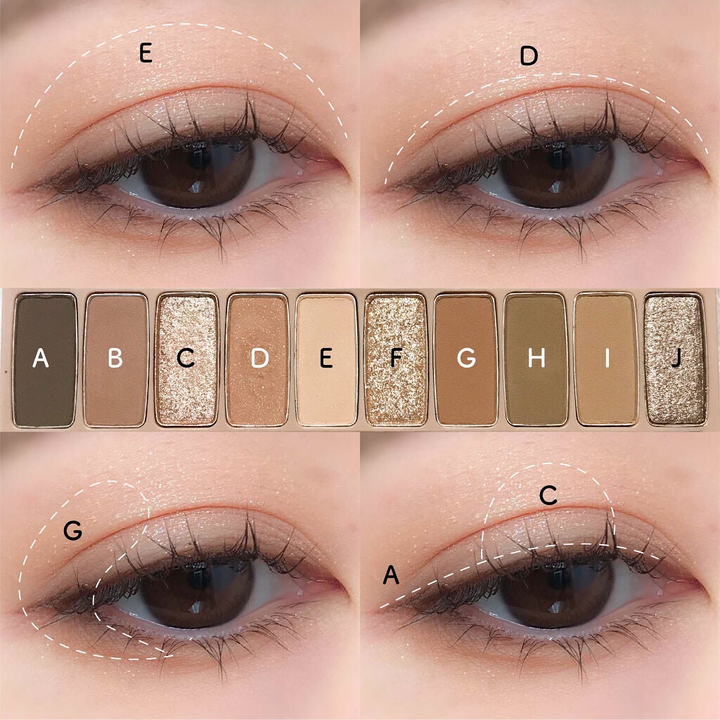 プレイカラー アイシャドウ/ETUDE/アイシャドウパレットを使ったクチコミ(5枚目)