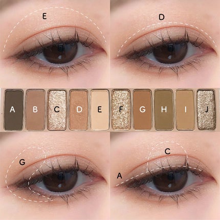 プレイカラー アイシャドウ/ETUDE/アイシャドウパレットを使ったクチコミ(5枚目)