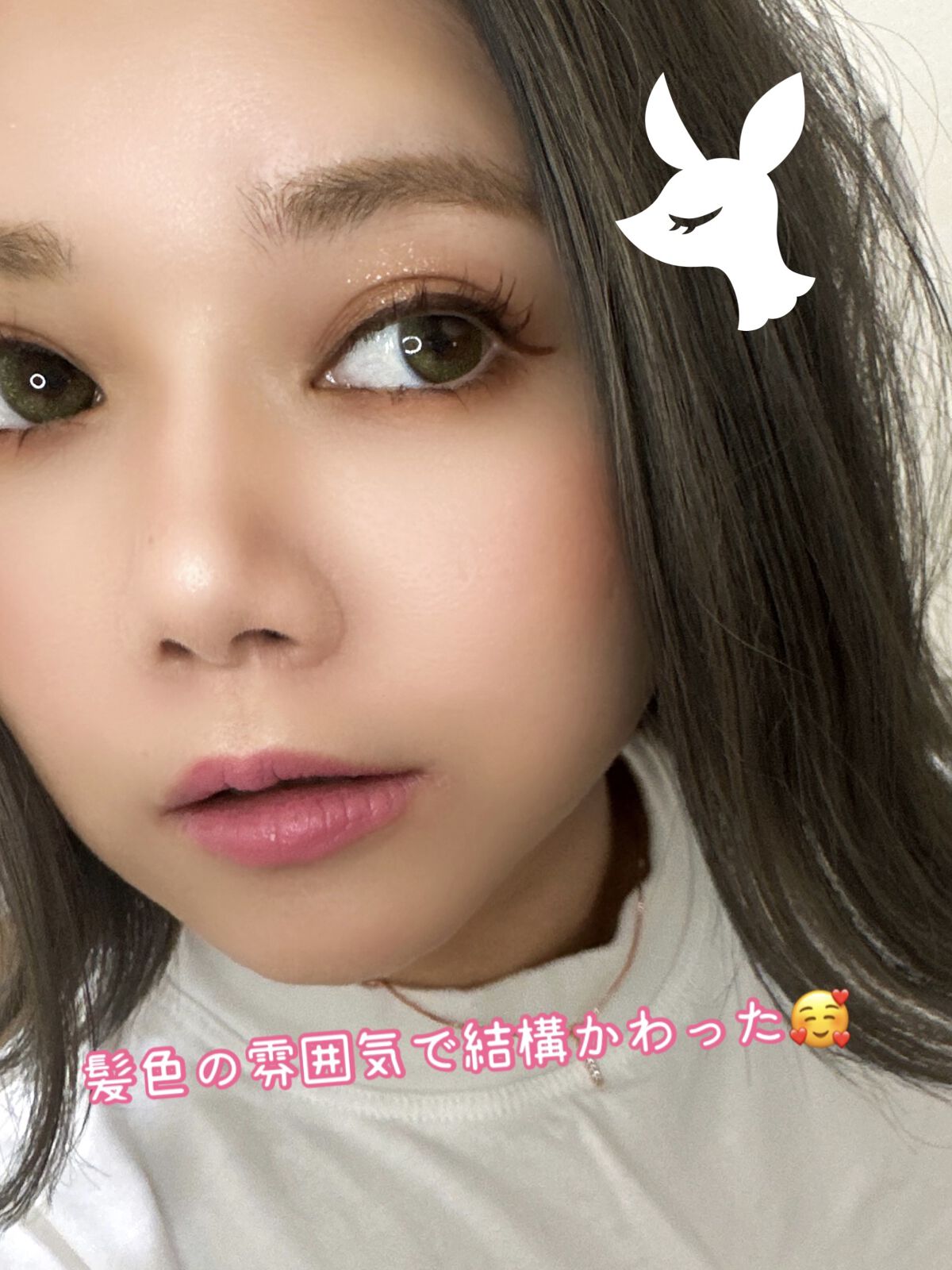 ジルスチュアート　1day UV/シード/ワンデー（１DAY）カラコンを使ったクチコミ（1枚目）