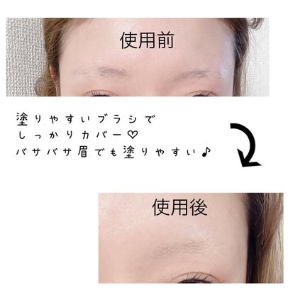 淡眉コンシーラー/シークレットサロン/眉マスカラを使ったクチコミ(2枚目)