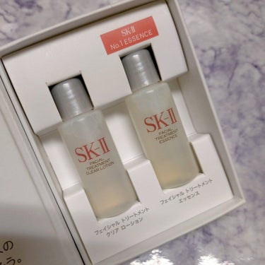 SK-II フェイシャル トリートメント クリア ローションのクチコミ「フェイシャルトリートメントクリア ローションは3種のAHA(アルファーヒドロキシ酸)のふき取り.....」（3枚目）