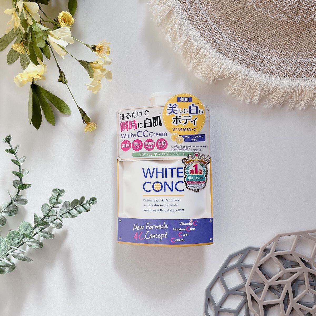 薬用ホワイトコンク ホワイトニングCC CII/ホワイトコンク/ボディクリームを使ったクチコミ(1枚目)