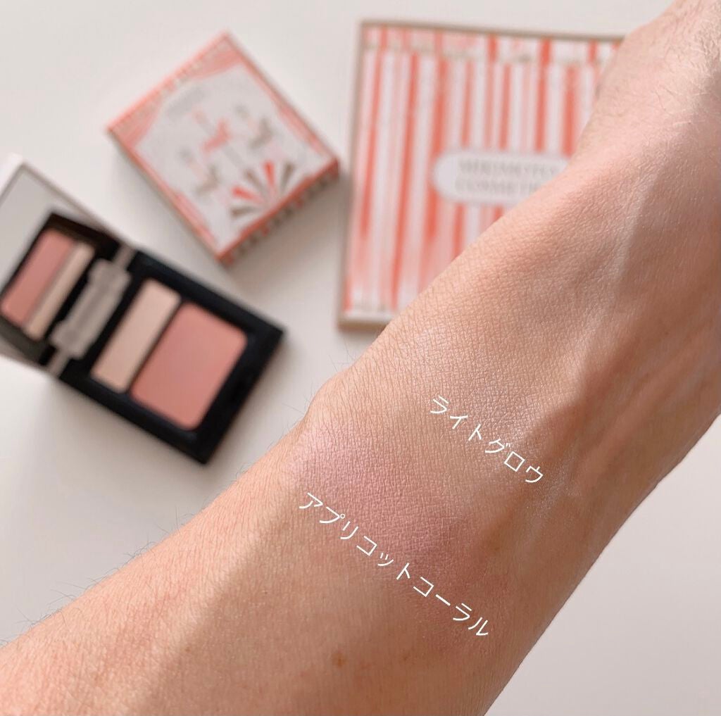 フェイスカラーパレット/ミキモト コスメティックス/メイクアップキットを使ったクチコミ(4枚目)