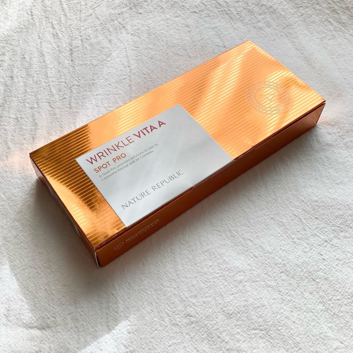 リンクルビタAスポットプロ/ネイチャーリパブリック/美容液を使ったクチコミ(5枚目)