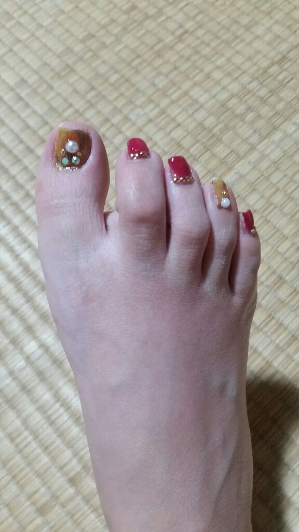 しずくネイルシール/キャンドゥ/ネイルシールを使ったクチコミ（2枚目）