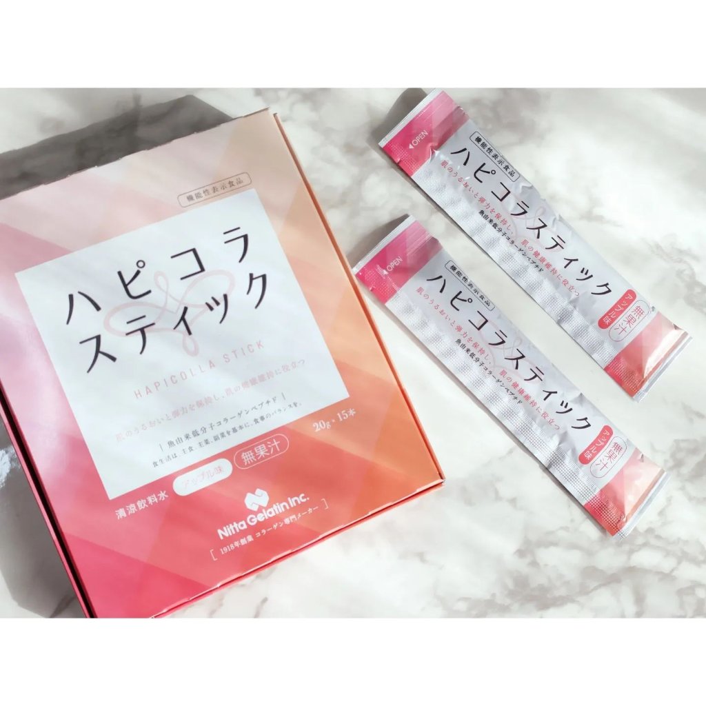 ハピコラスティック/新田ゼラチンダイレクト/美容ドリンクを使ったクチコミ（1枚目）