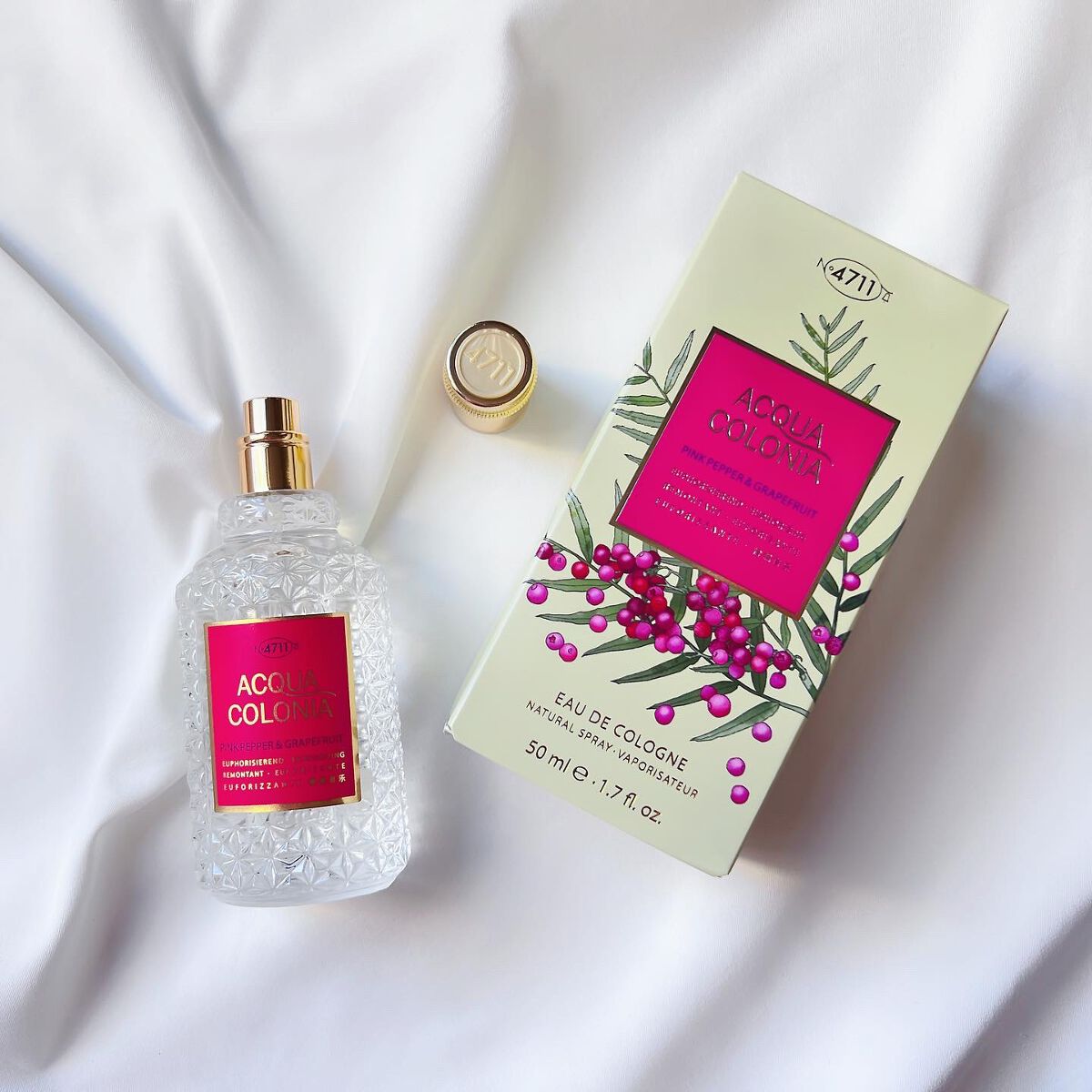 4711 アクアコロニア ピンクペッパー&グレープフルーツ/4711(フォーセブンイレブン)/香水(レディース)を使ったクチコミ(2枚目)