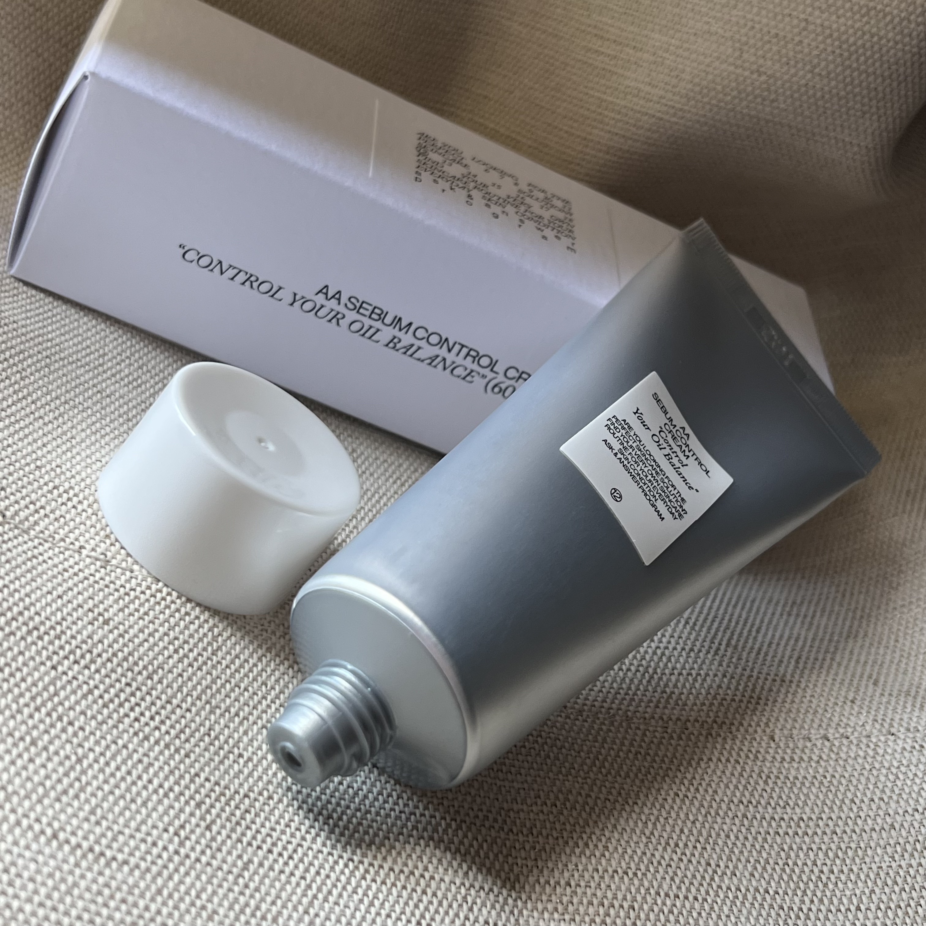 AA SEBUM CONTROL CERAM /Shangpree/フェイスクリームを使ったクチコミ（2枚目）