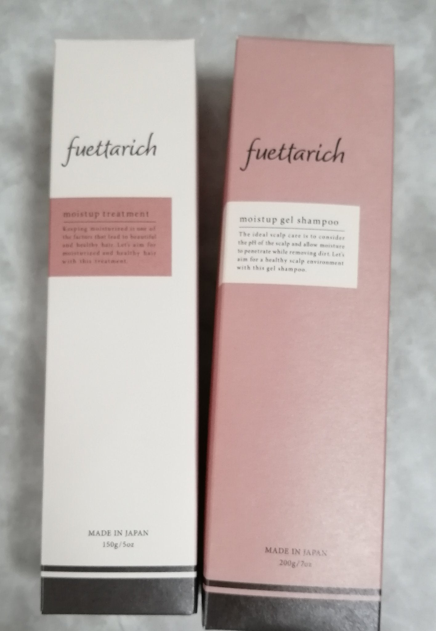 モイストアップ ジェル シャンプー/トリートメント/fuettarich (フエッタリッチ)/サロンシャンプーを使ったクチコミ(1枚目)