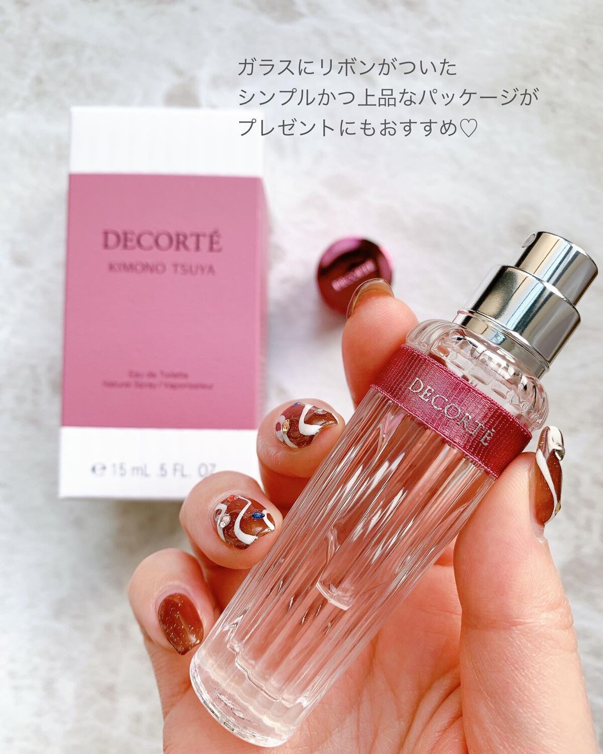 キモノ　ツヤ　オードトワレ 15mL スプレータイプ /DECORTÉ/香水(レディース)を使ったクチコミ（3枚目）