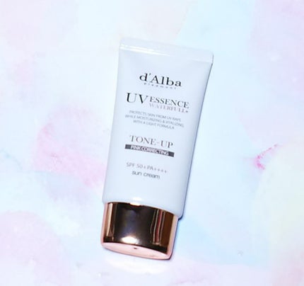 ウォータフルトーンアップサンクリーム/ダルバ/日焼け止めクリームを使ったクチコミ(1枚目)