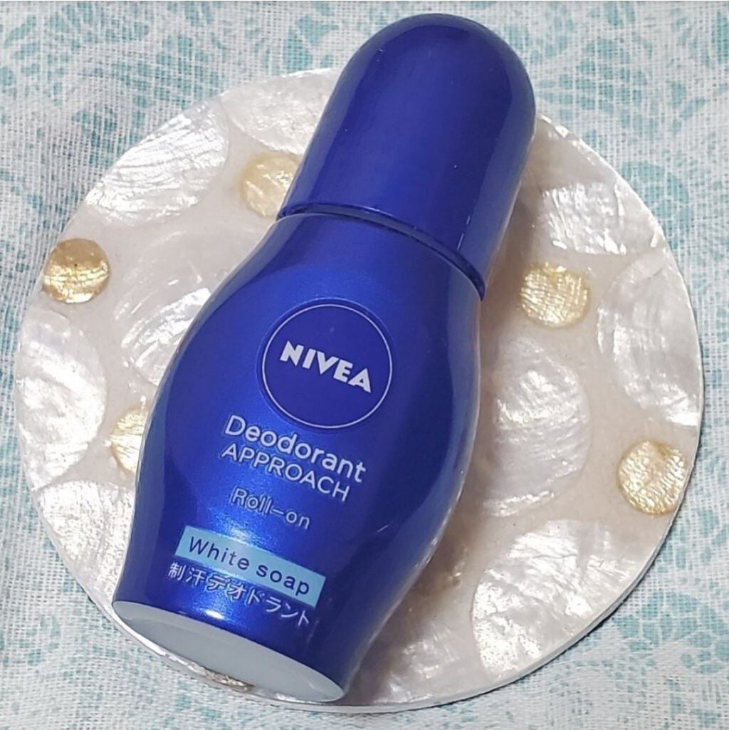 ニベア デオドラント アプローチ ロールオン ホワイトソープの香り/ニベア/デオドラント・制汗剤を使ったクチコミ(1枚目)