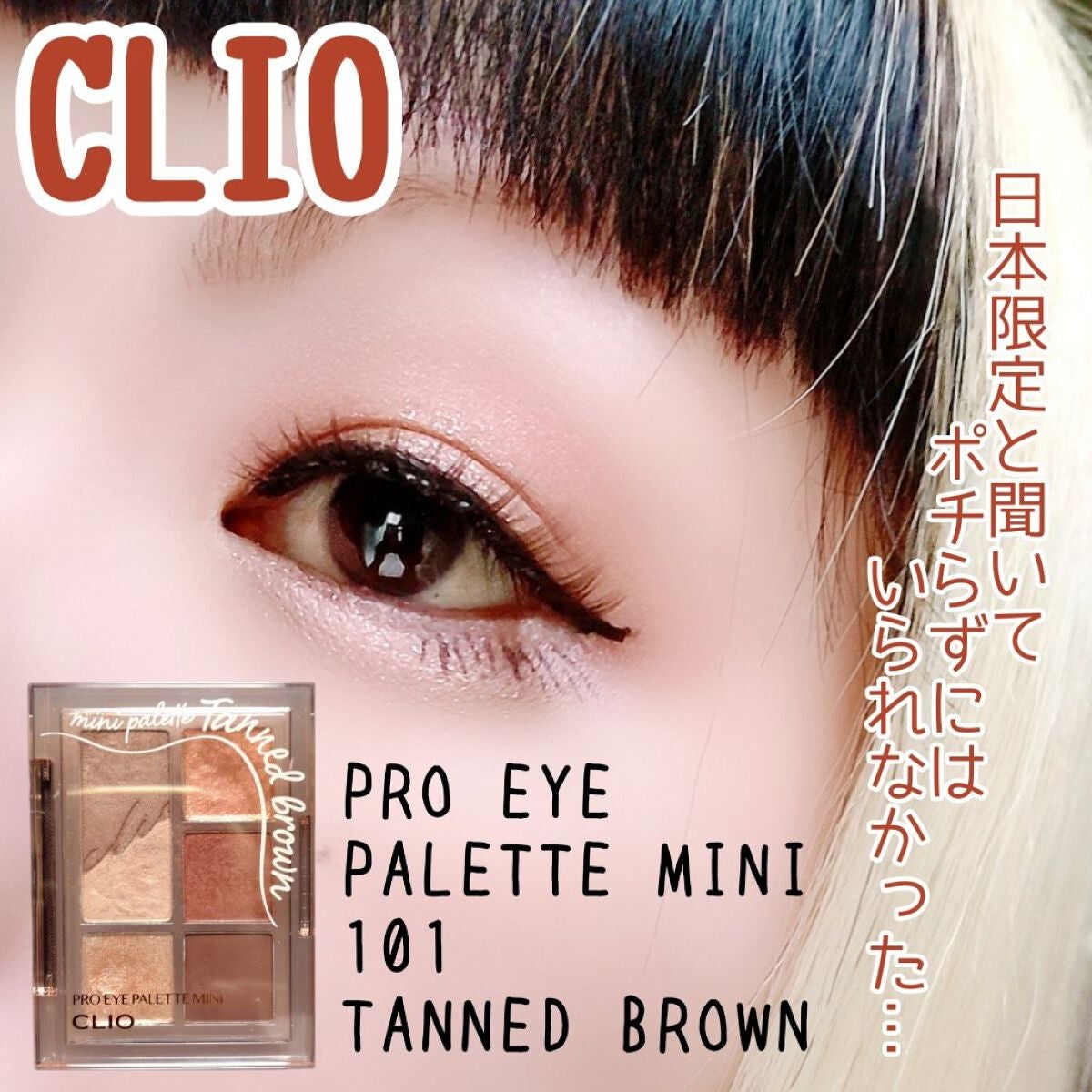 プロ アイパレット ミニ/CLIO/アイシャドウパレットを使ったクチコミ(1枚目)