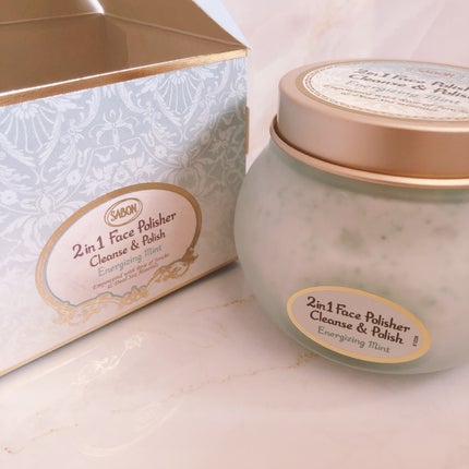 フェイスポリッシャー リフレッシング(ミント)/SABON/スクラブ・ゴマージュを使ったクチコミ(1枚目)