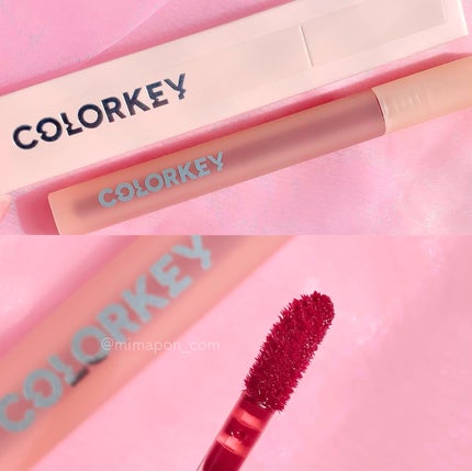 CKムースMリップ(通称:CKムース泥リップ)/COLORKEY/口紅を使ったクチコミ(5枚目)