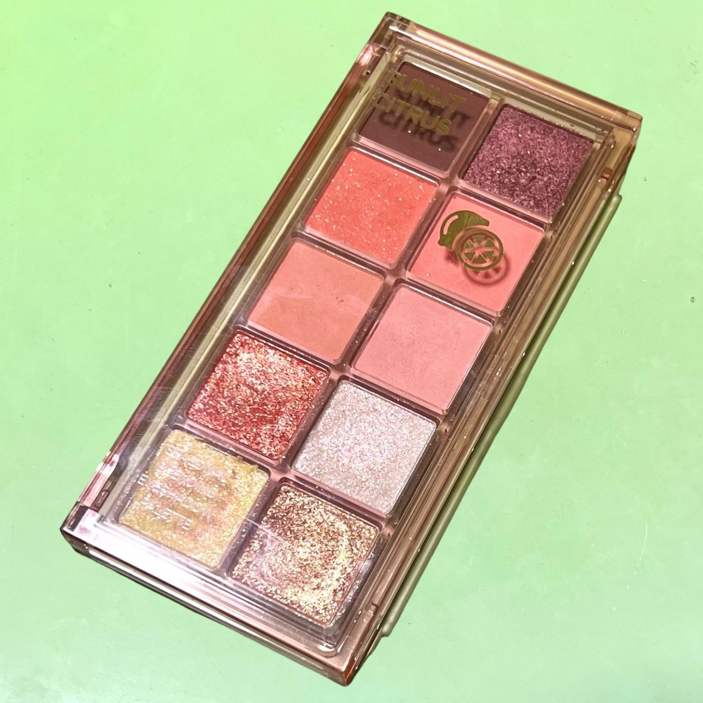 シーズナルブレンディングアイシャドウパレット/Peach C/アイシャドウパレットを使ったクチコミ(1枚目)