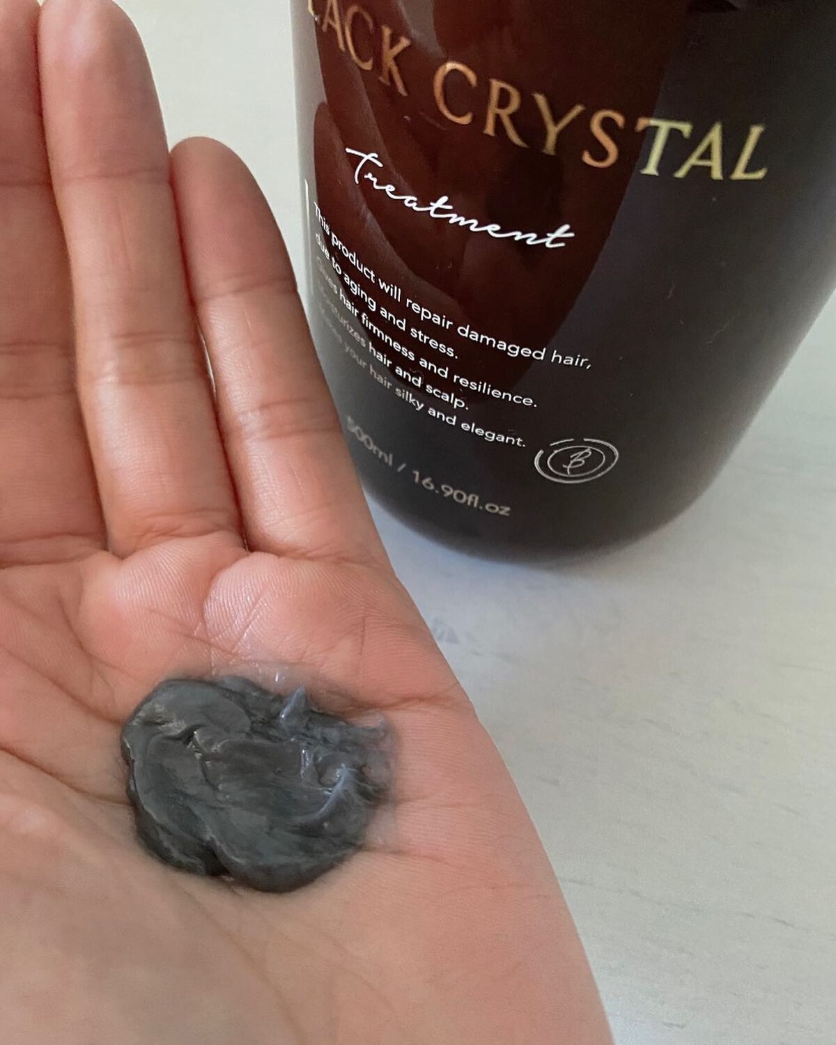 ブラッククリスタル シャンプー & トリートメント/BLACK CRYSTAL/サロンシャンプーを使ったクチコミ(3枚目)