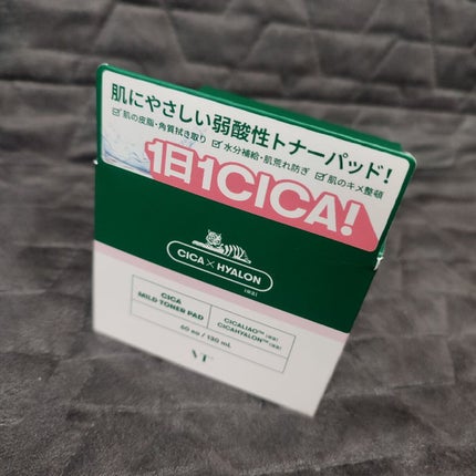 CICA マイルドトナーパッド/VT/トナーパッドを使ったクチコミ(1枚目)