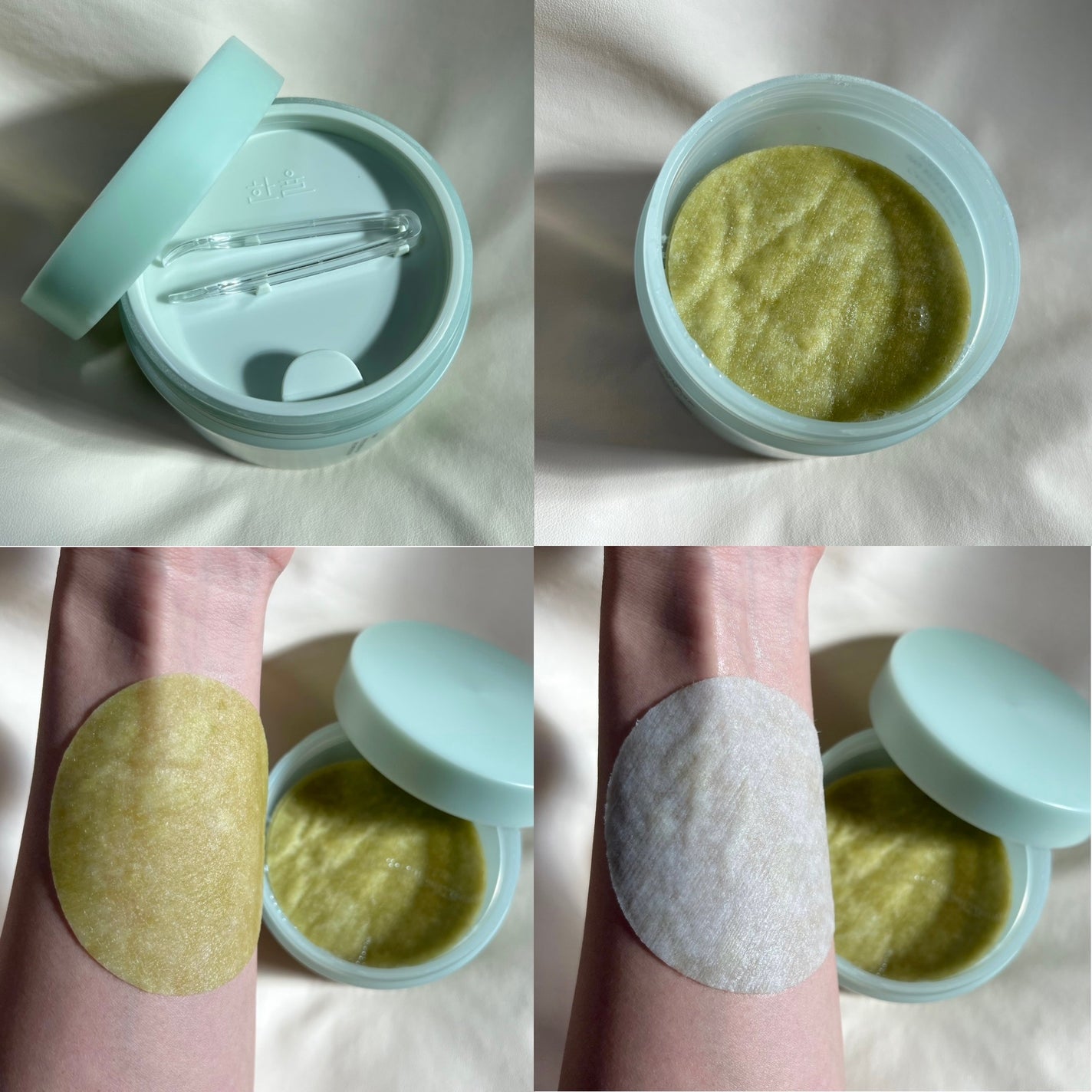 ピュアアルテミシアカーミングパッド/HANYUL(ハンユル)/トナーパッドを使ったクチコミ(2枚目)