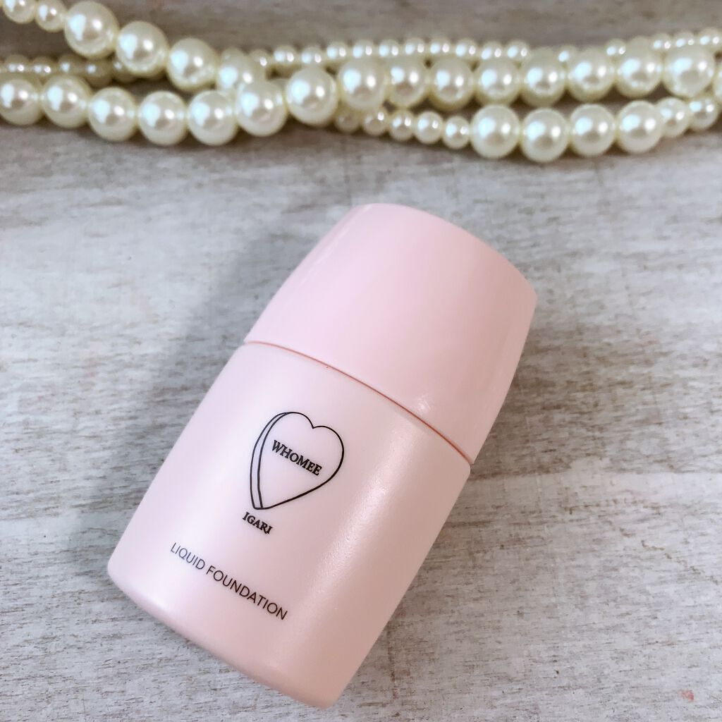 リキッドファンデーションn Whomeeの口コミ 敏感肌におすすめのリキッドファンデーション お肌にも優しく Spf By Ravide らび 乾燥肌 30代後半 Lips