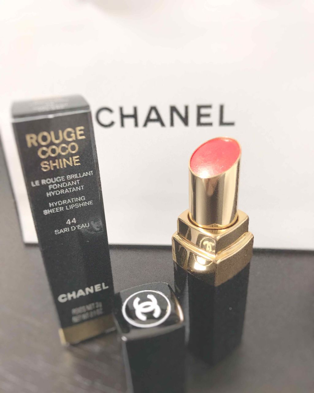 ルージュ ココ シャイン/CHANEL/口紅を使ったクチコミ（1枚目）