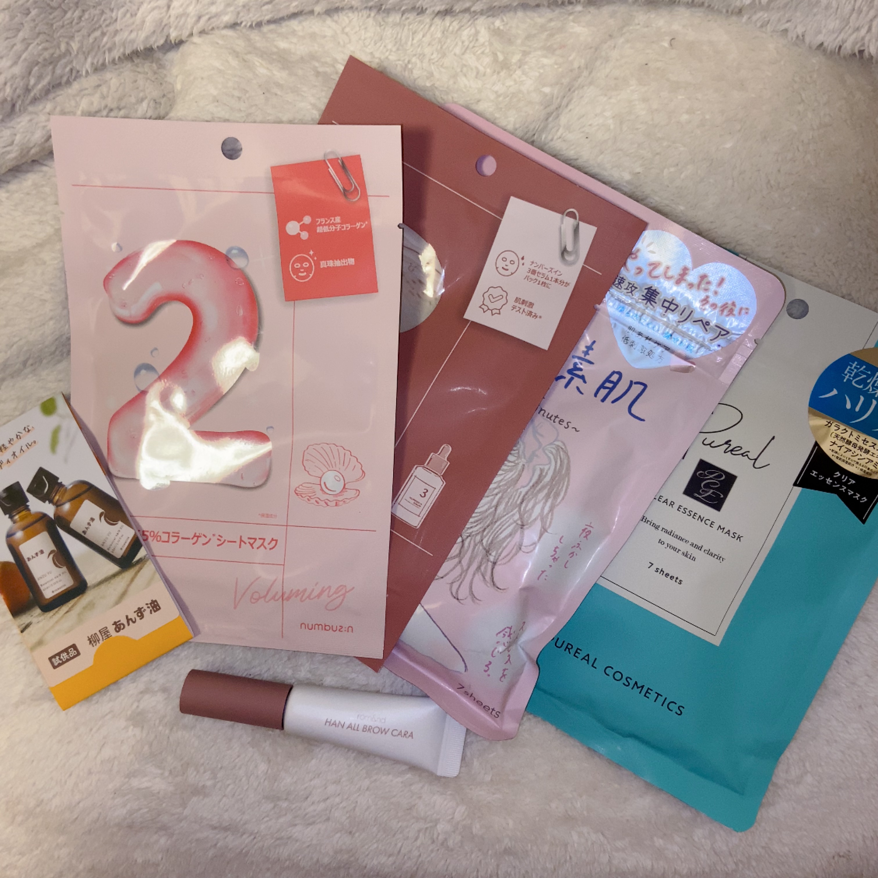 3番 すべすべキメケアシートマスク/numbuzin/シートマスク・パックを使ったクチコミ（1枚目）