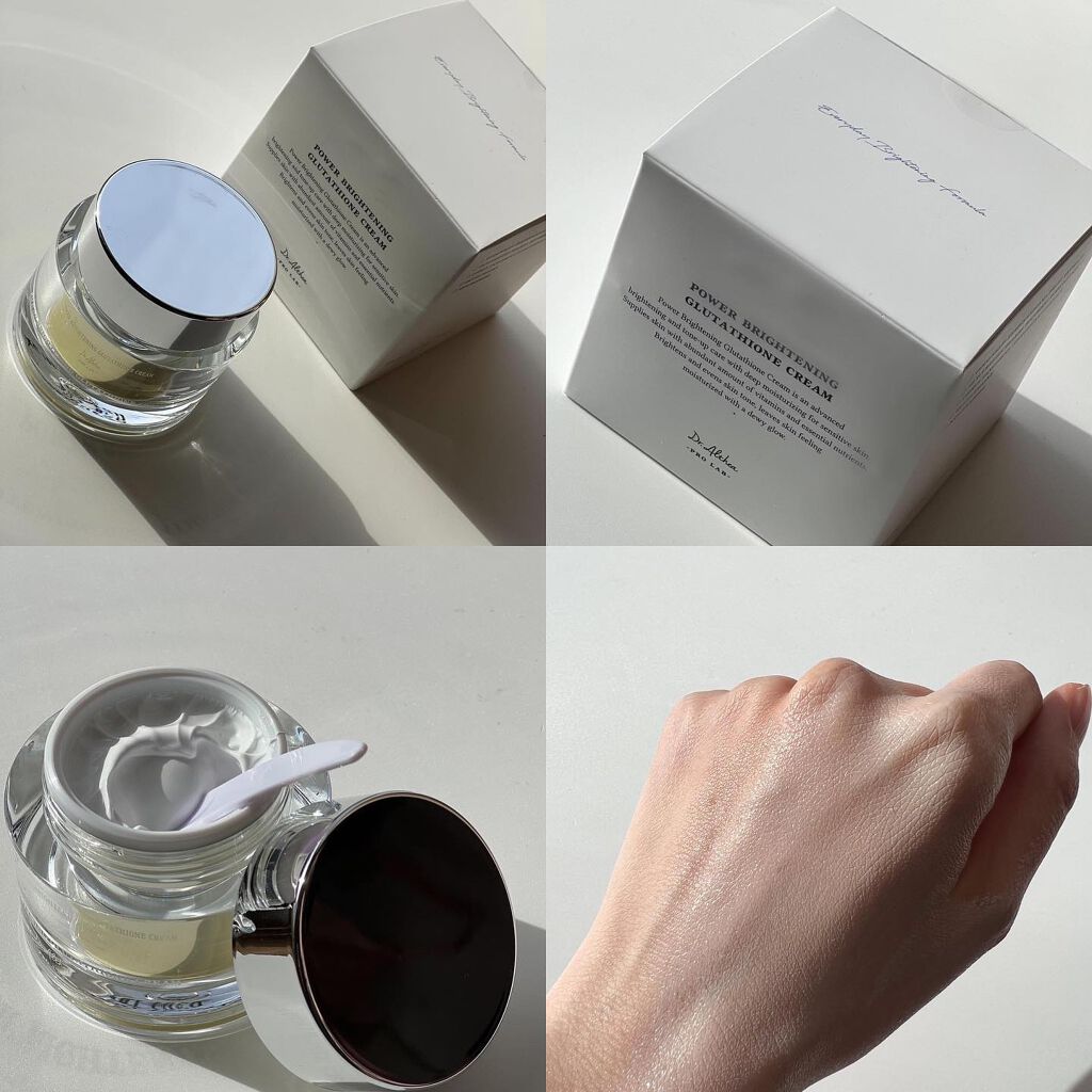 パワーブライトニング グルタチオンクリーム/Dr.Althea/フェイスクリームを使ったクチコミ（3枚目）