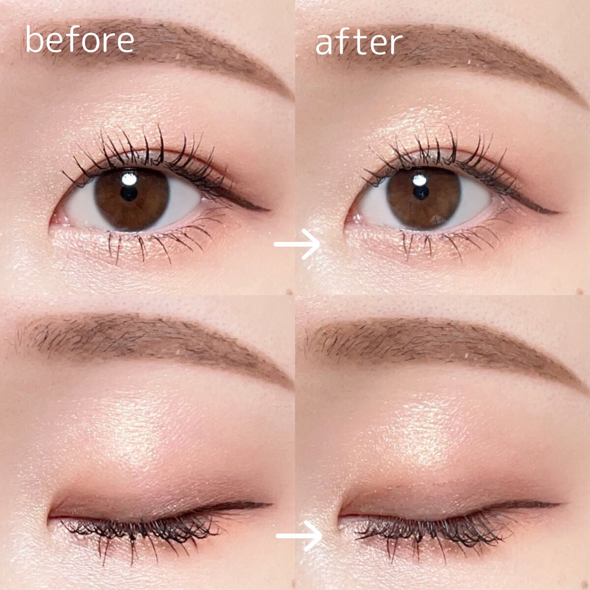 クイックラッシュカーラー/キャンメイク/マスカラ下地を使ったクチコミ(3枚目)