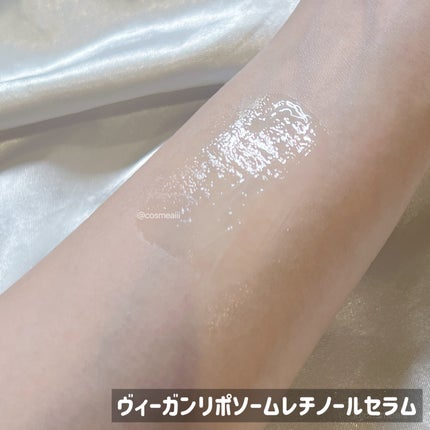 ヴィーガンリポソームレチノールセラム/SKIN&LAB/美容液を使ったクチコミ(7枚目)