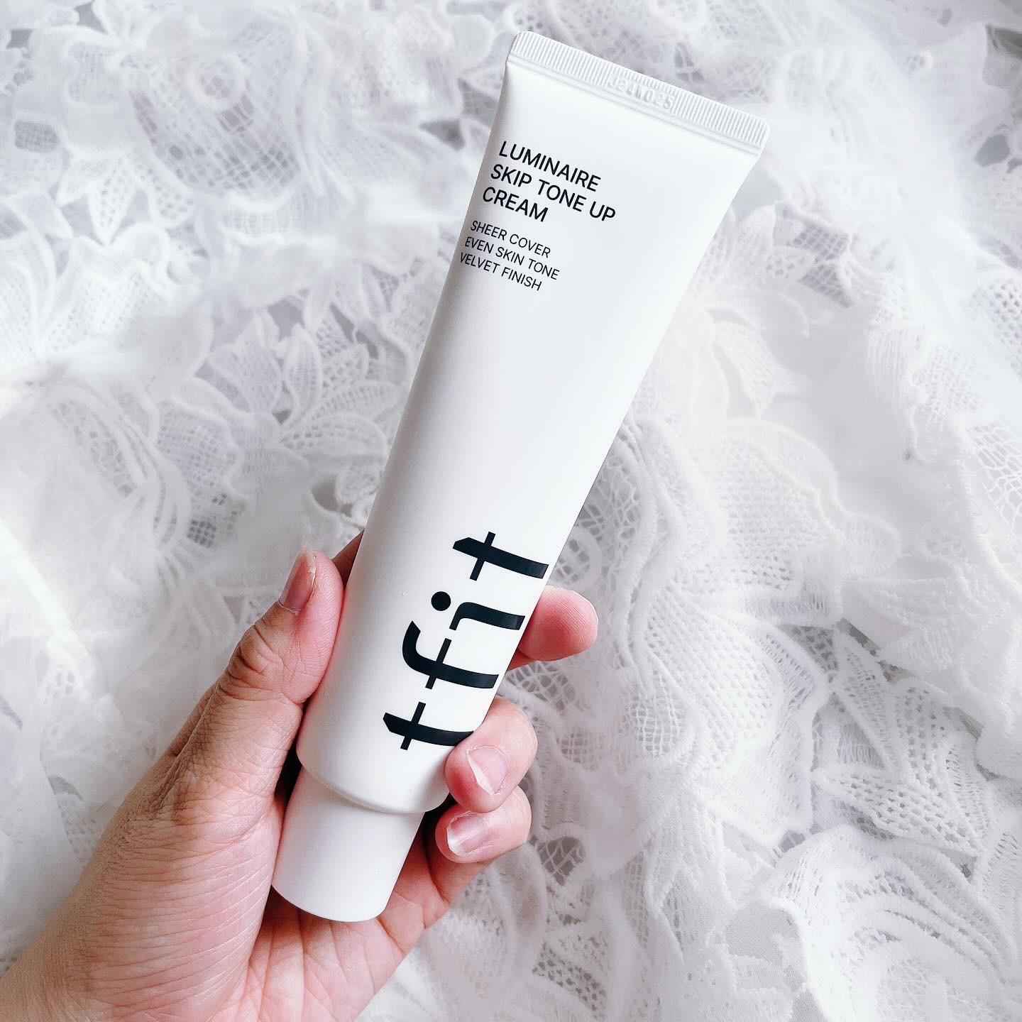 ルミネールスキップトーンアップクリーム/TFIT/化粧下地を使ったクチコミ（3枚目）