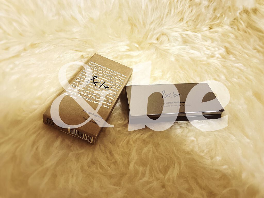 パレットアイブロウ/＆be/パウダーアイブロウを使ったクチコミ（1枚目）