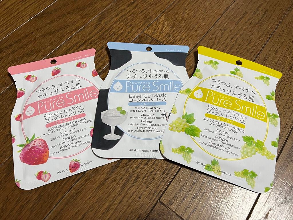 ヨーグルトシリーズ プレーン/Pure Smile/シートマスク・パックを使ったクチコミ(1枚目)