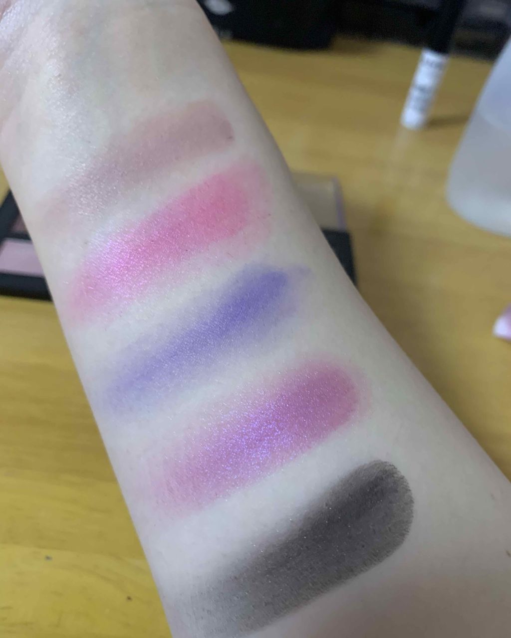 ミスティック ペタル シャドウ パレット/NYX Professional Makeup/アイシャドウパレットを使ったクチコミ(3枚目)