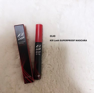 【バサバサ神まつ毛👀✨】

CLIO
Kill Lash SUPERPROOF MASCARA

・商品説明
1.ヨレないキルラッシュ
　なめらかなジェルフォーミュラベースと綺麗に仕上がるワックス成分の