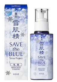 薬用 雪肌精 乳液 SAVE  the BLUE Snow Project限定デザイン（140mL）