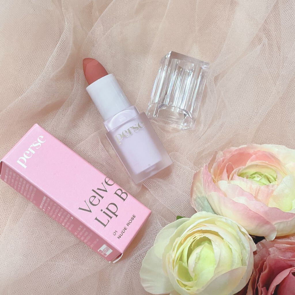 ベルベットフィックスリップバーム/perse/リップバームを使ったクチコミ（1枚目）