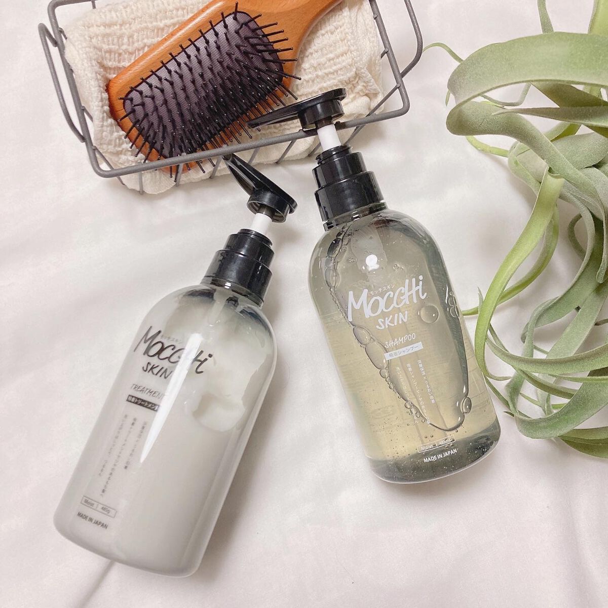 吸着シャンプーM(モイスト) ＆ 吸着トリートメントM(モイスト)/MoccHi SKIN/市販シャンプーを使ったクチコミ（1枚目）