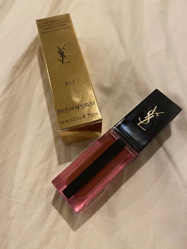 ルージュ ピュールクチュール ヴェルニ ウォーターステイン/YVES SAINT LAURENT BEAUTE/口紅を使ったクチコミ（1枚目）