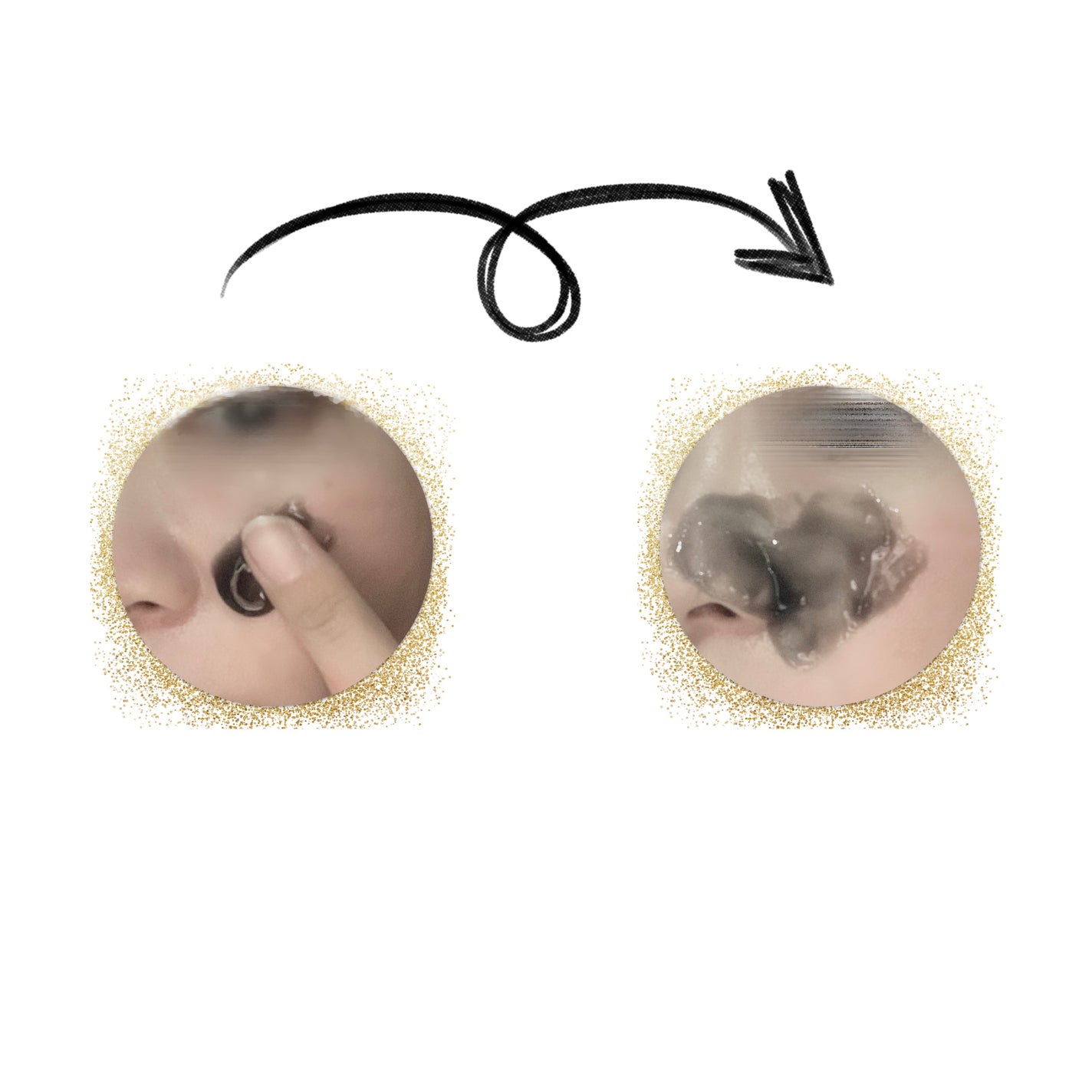 ブラックジェルクレンジング/.akaran/クレンジングジェルを使ったクチコミ(4枚目)